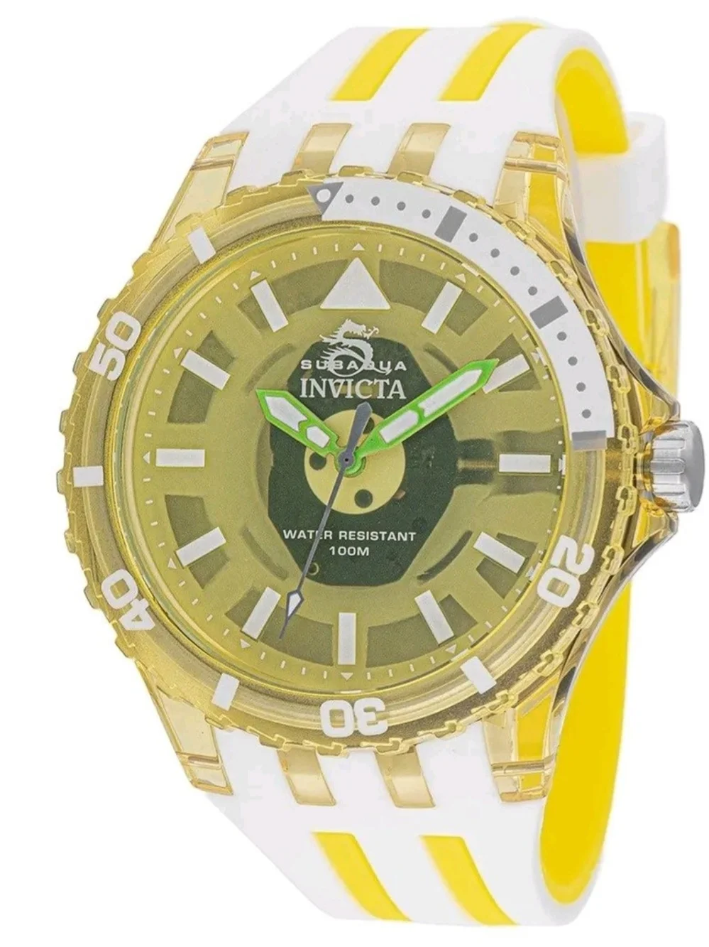 Invicta Subaqua Chromamode Men's Watch - 44mm Yellow 69451 New